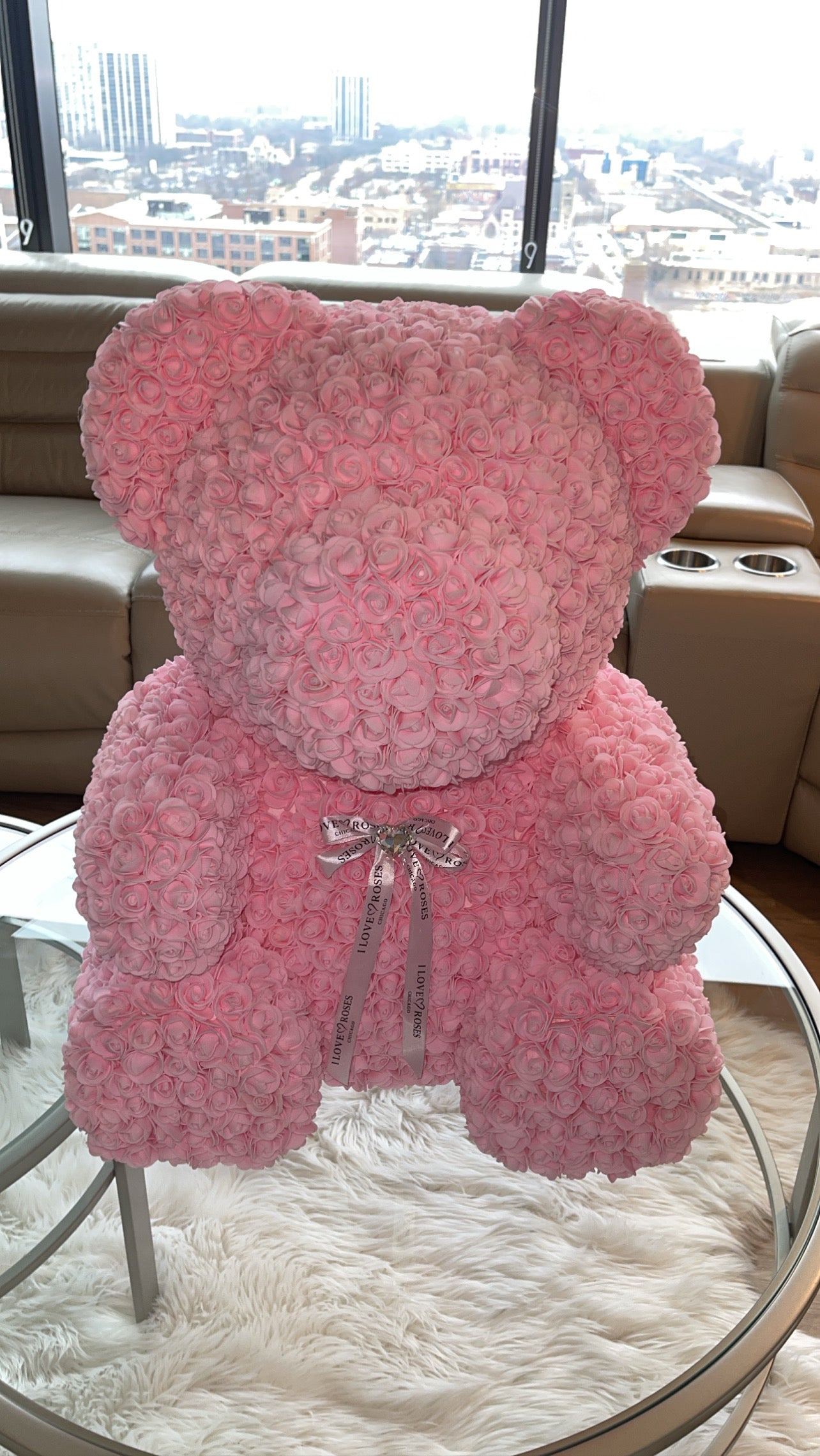 LARGE ROSE BEAR