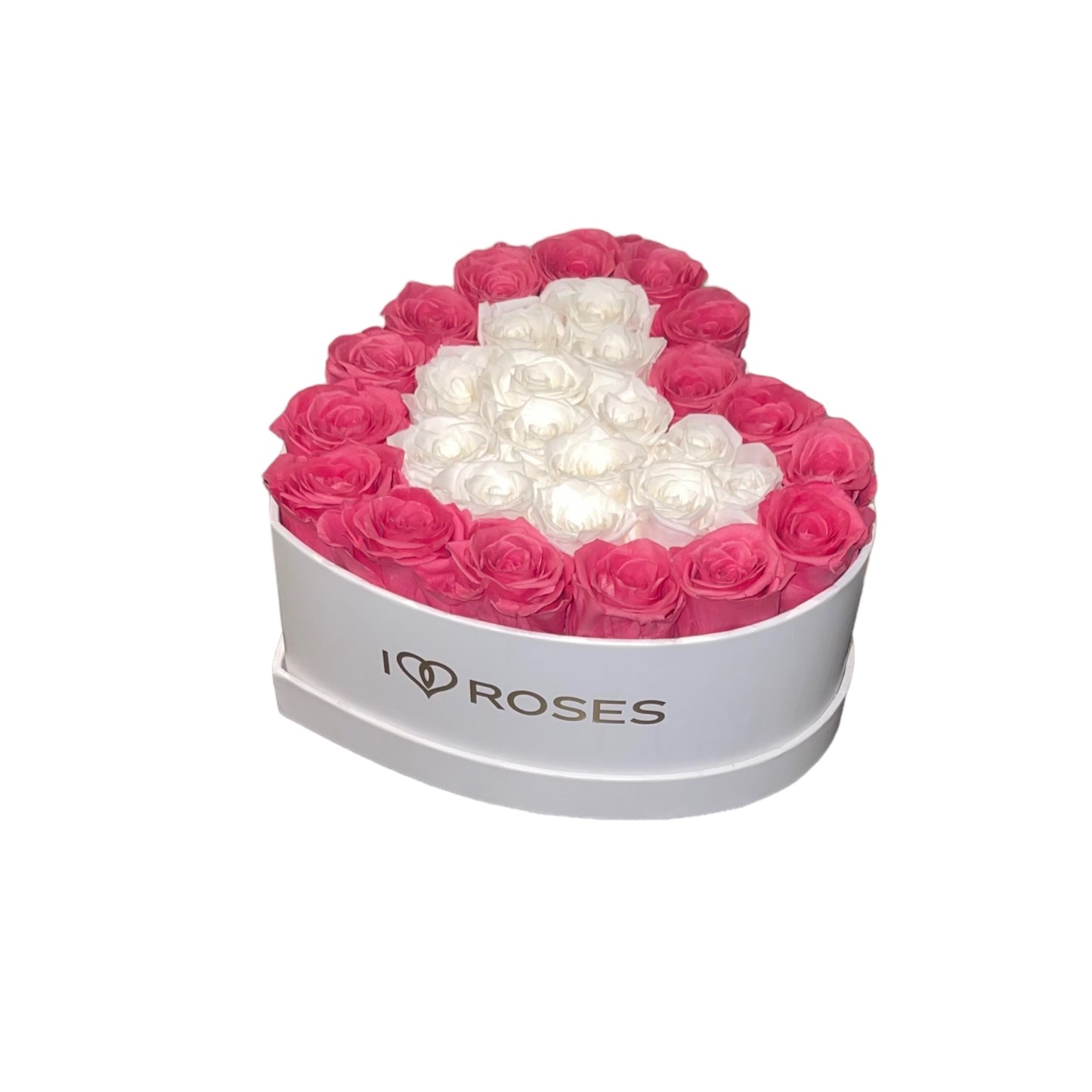 MEDIUM HEART ROSE BOX